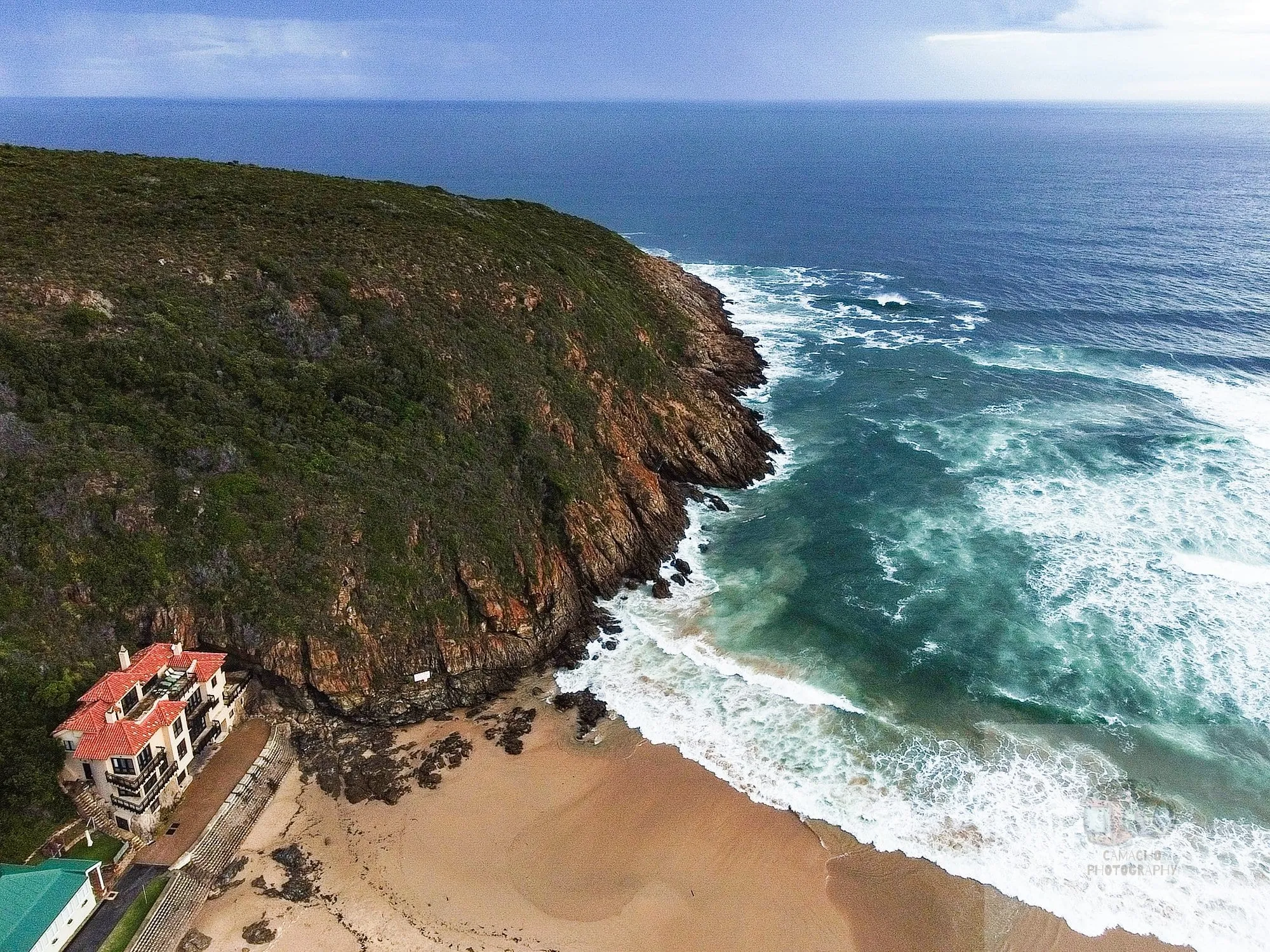 Surfing at Herolds Bay
